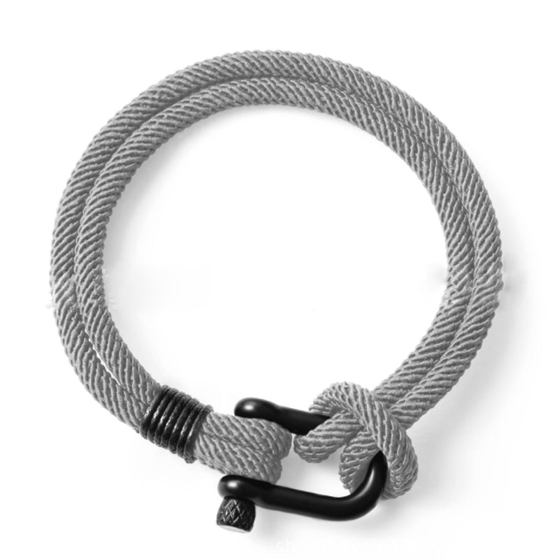 Mens Nautical Sailing Rope Bracelet