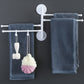 Wall Mounted Rotating Towel Rack No-Punching