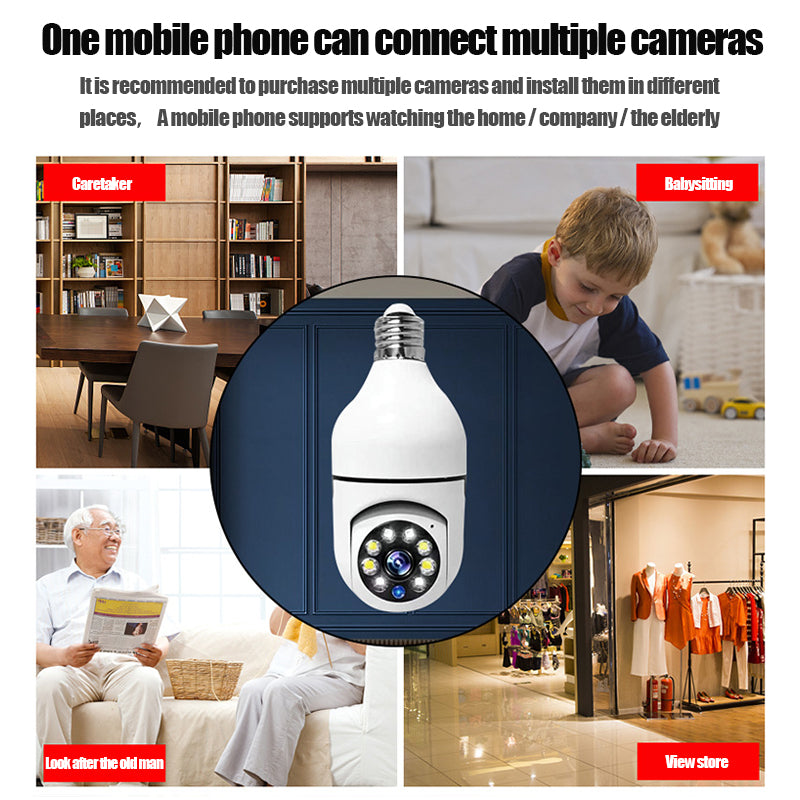 Bulb Wireless Security Camera