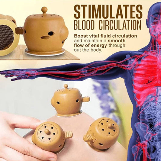 Moxa Cupping Acupuncture Detox Set
