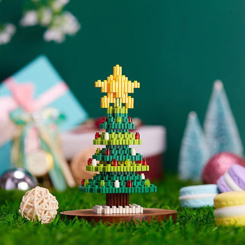 New Christmas Building Block Series Santa Claus