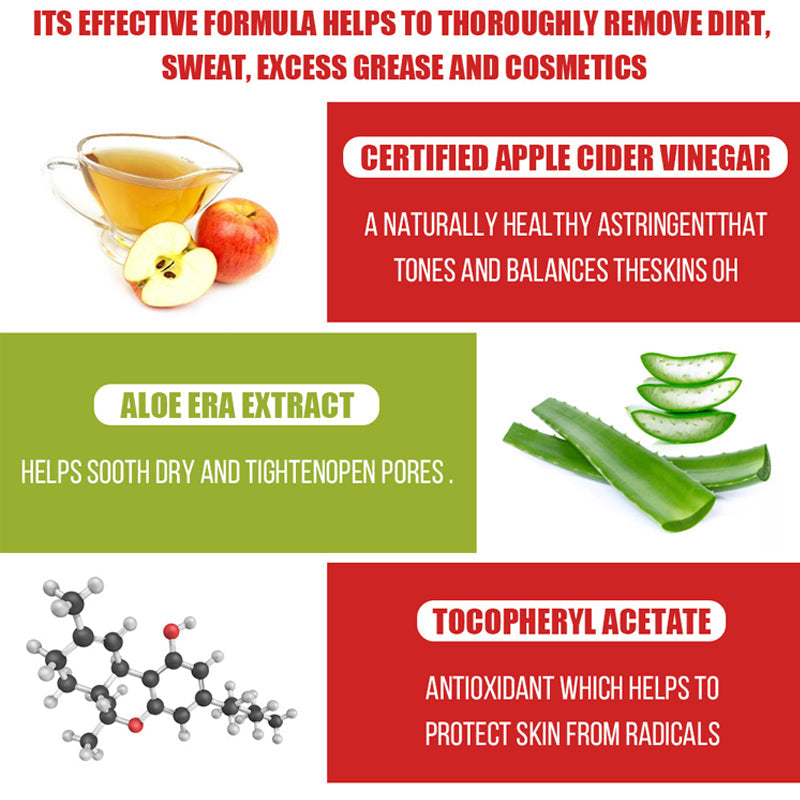 Apple Cider Vinegar Foaming Face Wash