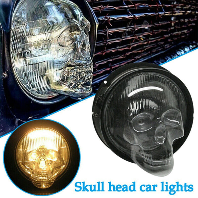 Skull Headlight Covers for Car