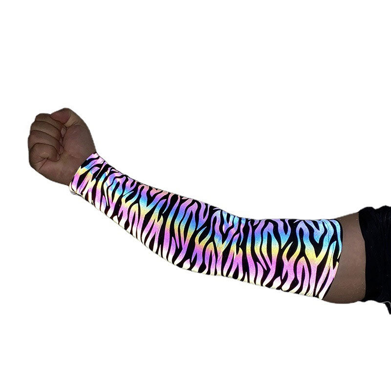 Glowing Reflective Arm Sleeves