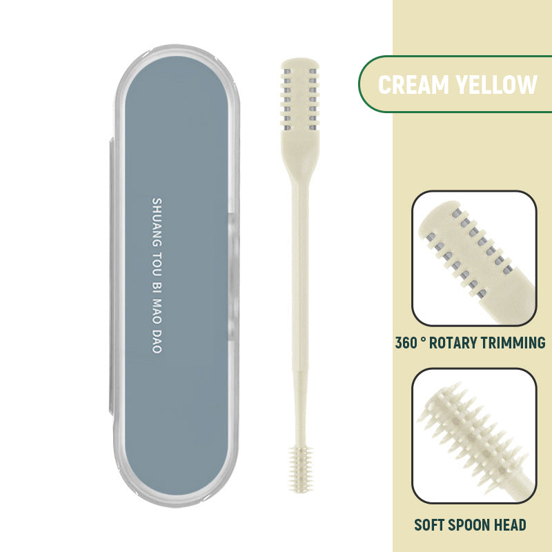 Double Sided Nose Hair Knife