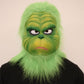 Christmas Freak Grinch Green Hairy Monster Latex Mask