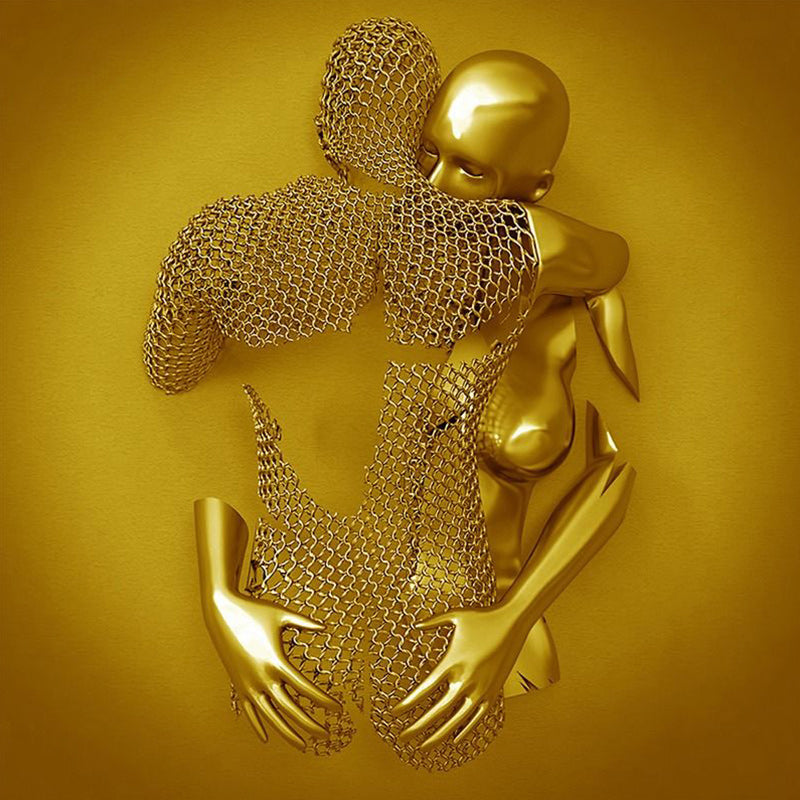 Love Heart 3D Art Wall Painting