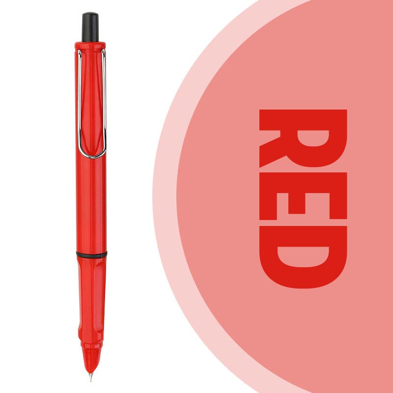 Student Pressing Pen