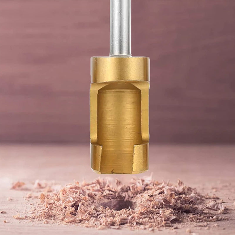 Coated Barrel Cork Drill Bits