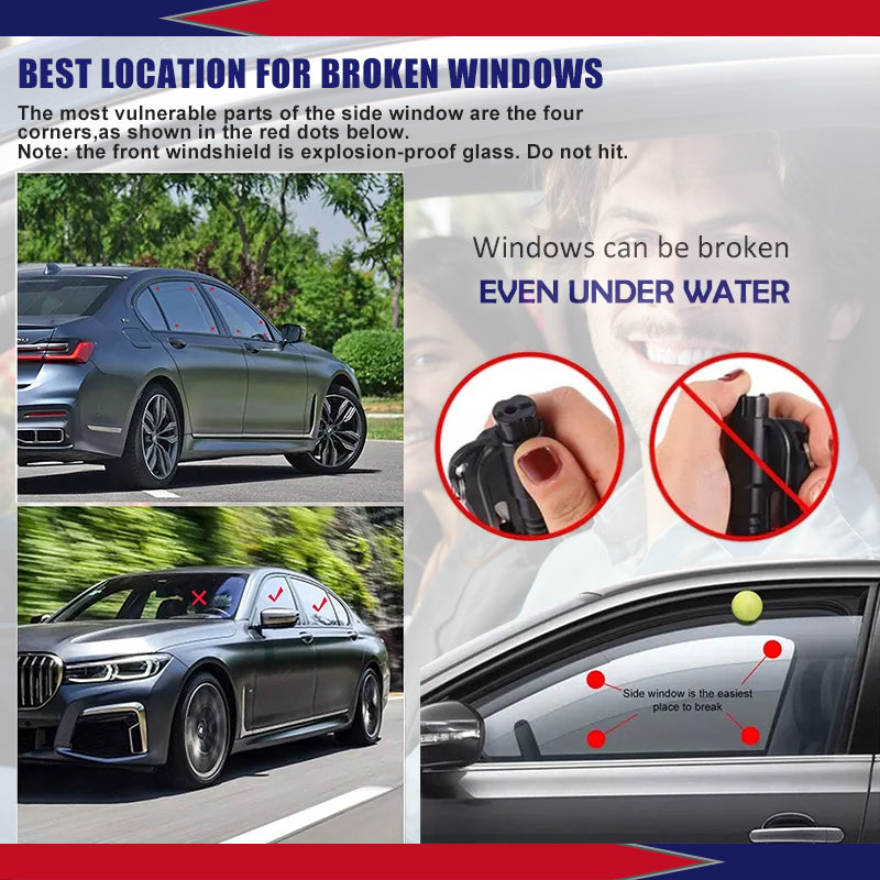 Seat Belt Cutter (Car Window Breaker)