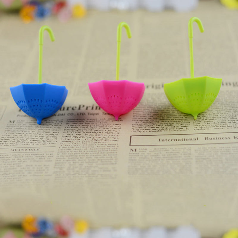 High Quality Silicone Umbrella Reusable Tea Ball Infuser