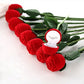 Ring Box Artificial Long Stem Rose