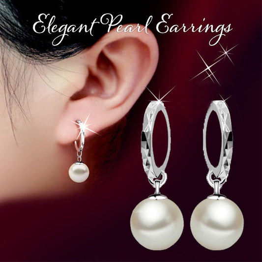 Elegant Pearl Earrings