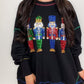 Christmas Sequin Nutcracker Sweatshirt