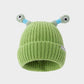 🔥Winter Parent-Child Cute Glowing Little Monster Knit Hat/Cute glowing little monster knitted hat
