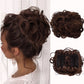 Extension De Chignon Pour Cheveux Bouclés Courts Et Désordonnés / Extension of Short and Messy Curly Hair Bun
