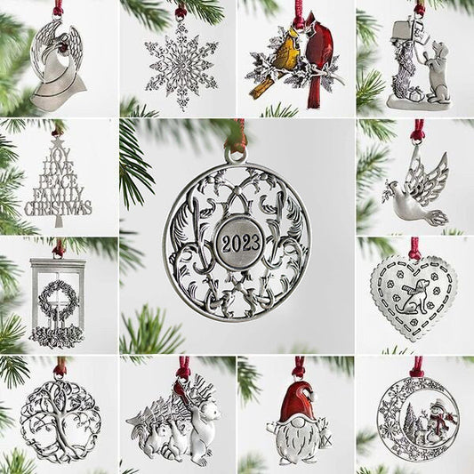 🔥 Solid Alloy Christmas Tree Ornament