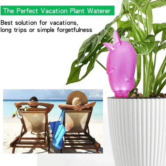 🐦Self Spike Planter Drip Watering Bird