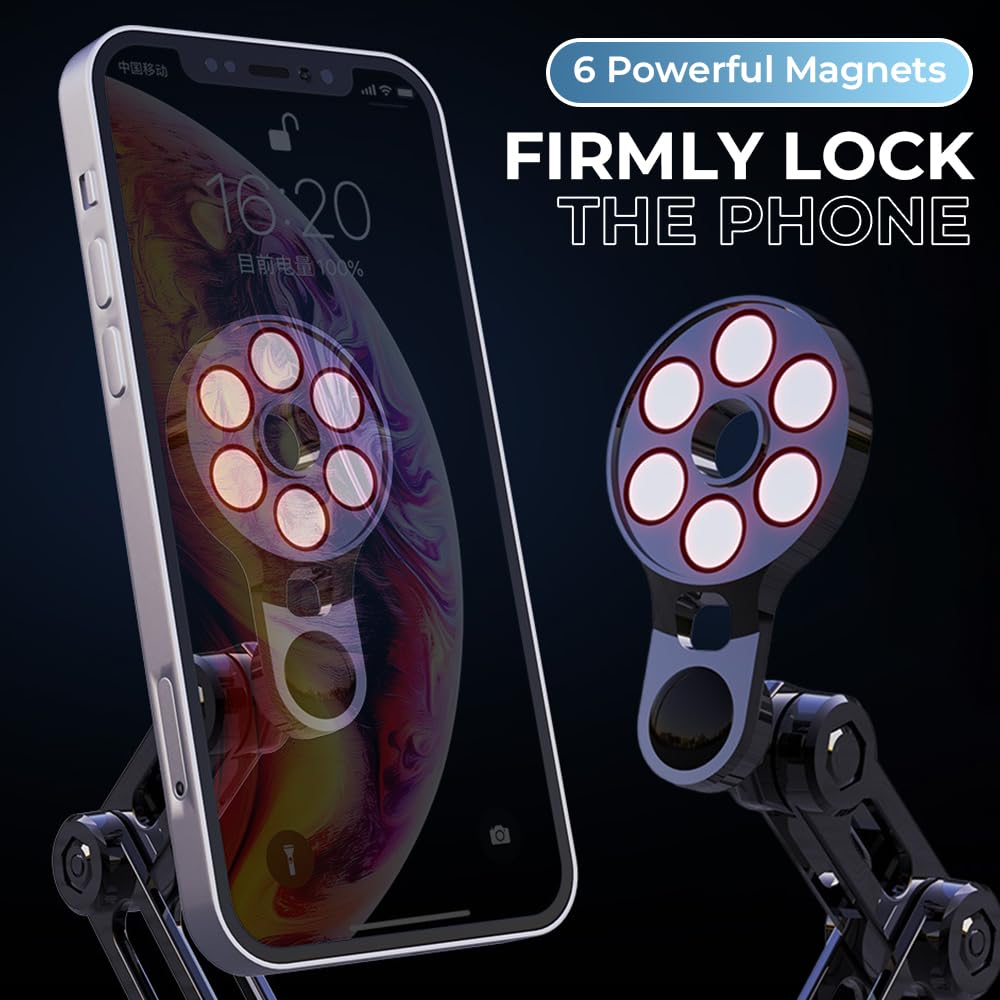 Magnetic Foldable Adhesive Phone Stand