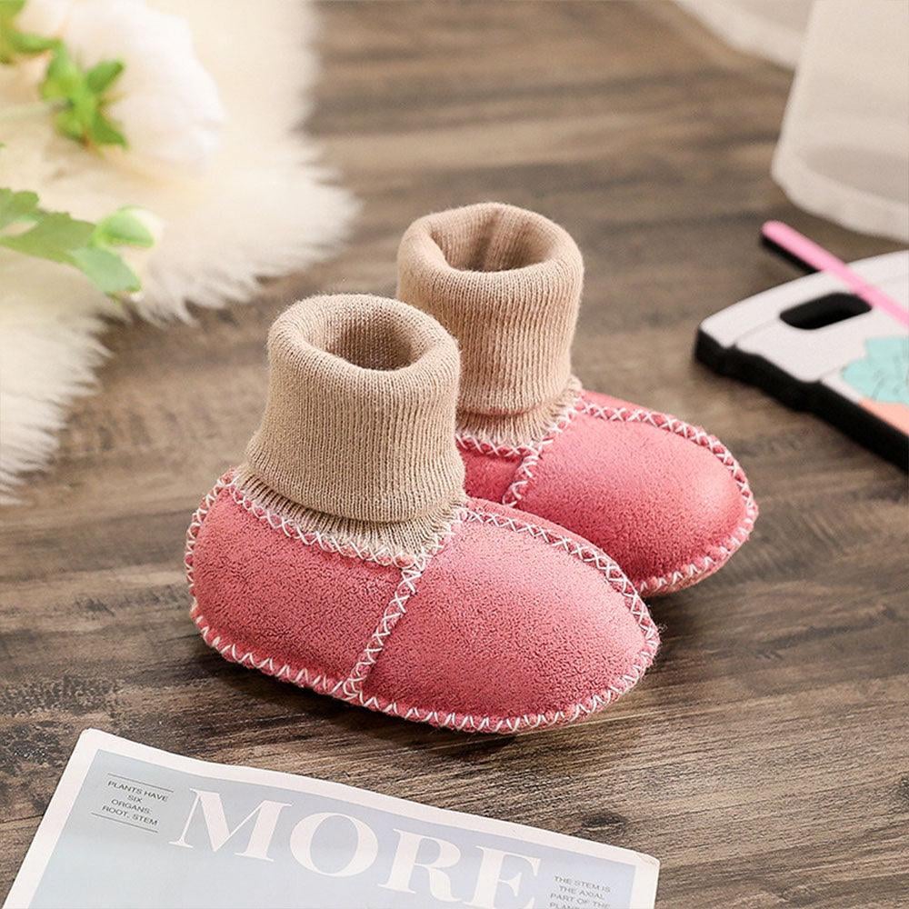🌈Multiple Colors - 👶Warm Fur Baby Sock Shoes