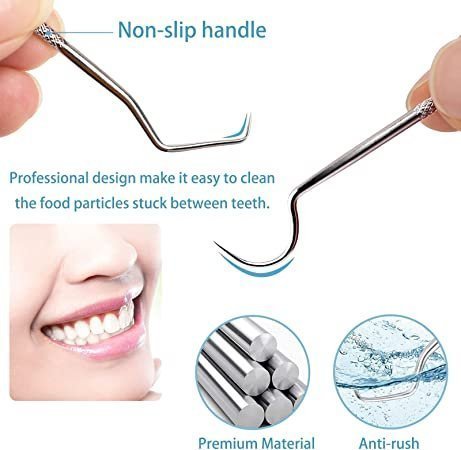 🔥Hot Sale - Stainless Steel Toothpick Set 7pcs(🔥BUY 1 GET 2 FREE)