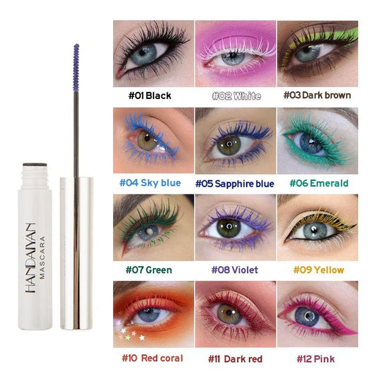 🎉50% OFF&BUY 2 GET 1 FREE🎁12 Colors Colorful Mascara
