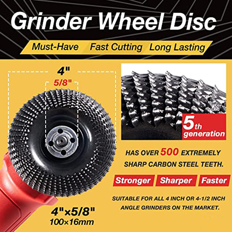 Grinding Disc For Woodworking Angle Grinder Attachment Sanding Engraving Tools