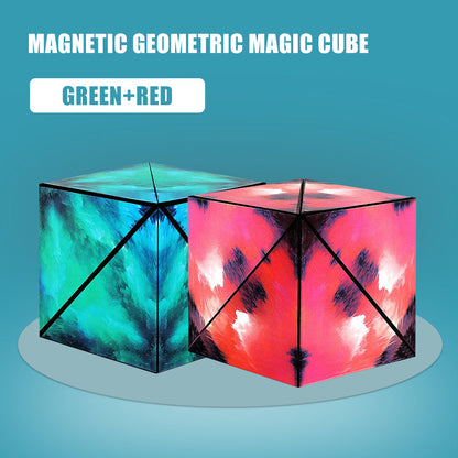 3D Geometric Magnetic Rubik's Cube