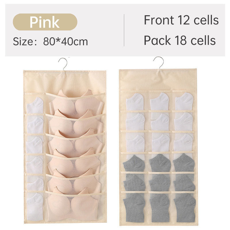 Double-Side Hanging Underwear Organizer