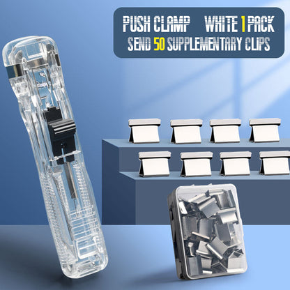 Handheld Paper Fast Clam Clip Dispenser