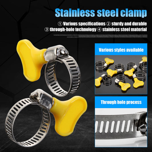 Hose Clamp with Adjustable Handle