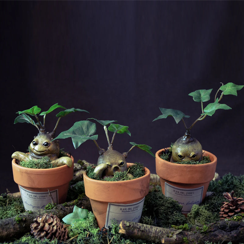 Harry Potter Mandrake Pixie Resin Ornament