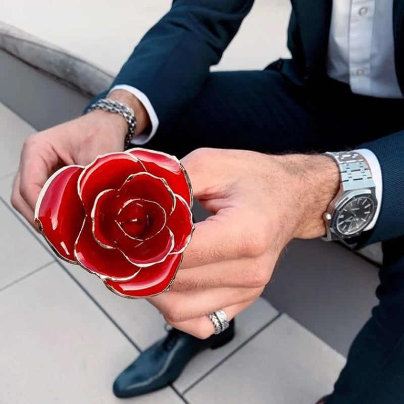 24k Gold Plated Roses❤️- Black