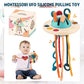 Montessori UFO Silicone Pulling Toy