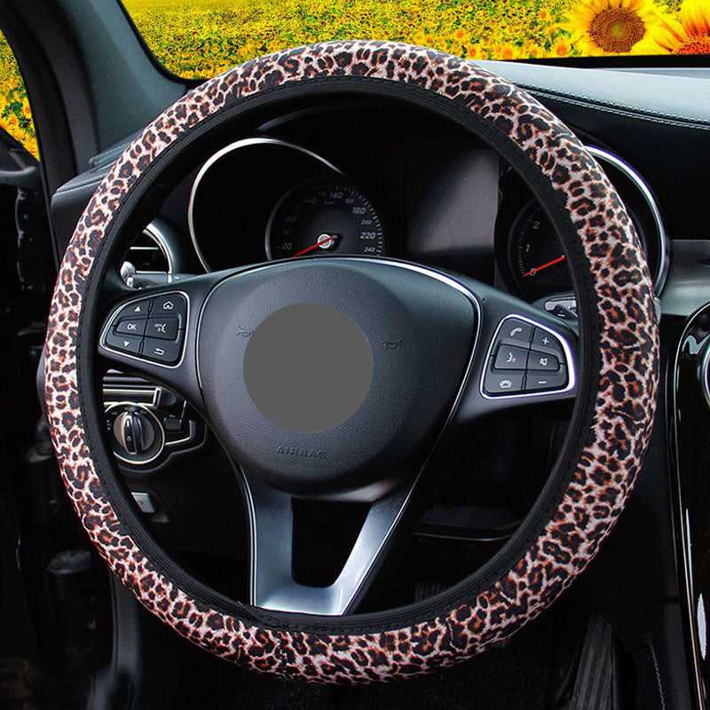 Seven-color Rainbow Steering Wheel Cover