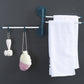 Wall Mounted Rotating Towel Rack No-Punching