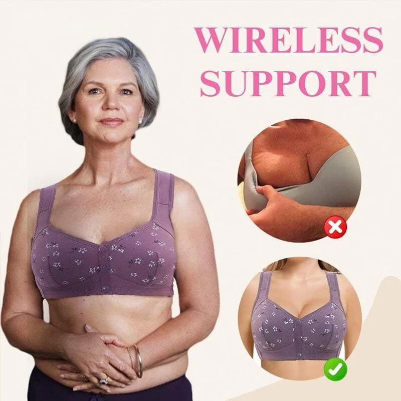 🤩Comfortable & Convenient Front Button Bra🎁