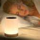 LED Colorful Wood Grain Rechargeable Night Light