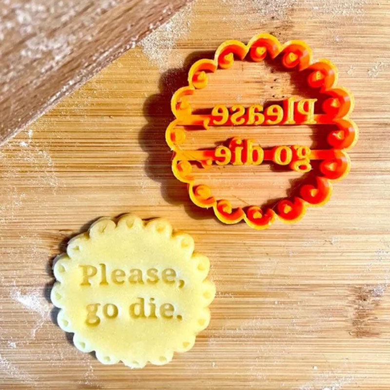 Cookie Molds With Good Wishes (1Set=4pcs)