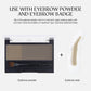 Lazy Two-color Eyebrow Powder