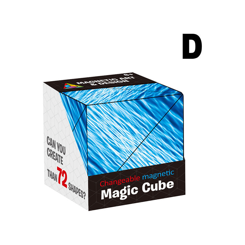 Replaceable Magnetic Cube