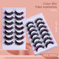 Colorful Thick Curling Eye Tail False Eyelashes