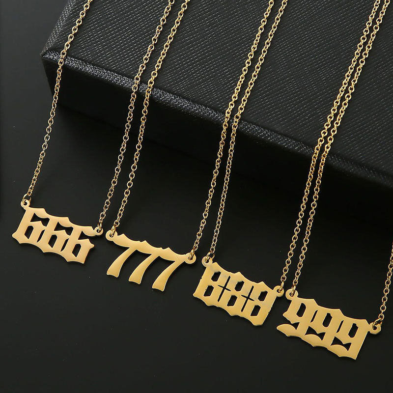 Angel Number Necklace