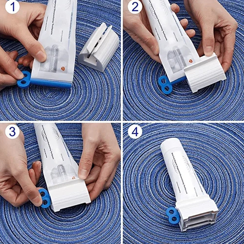 Easy-squeeze Toothpaste Holder