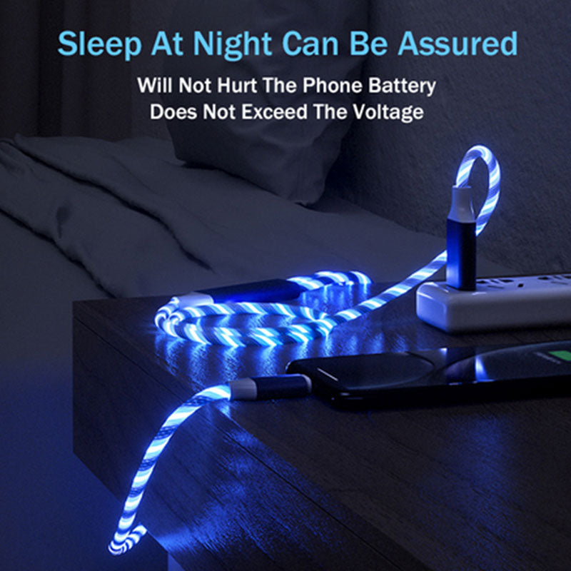 Universal Cable 3 In1 Metal Streamer Quick Charge Data Cable