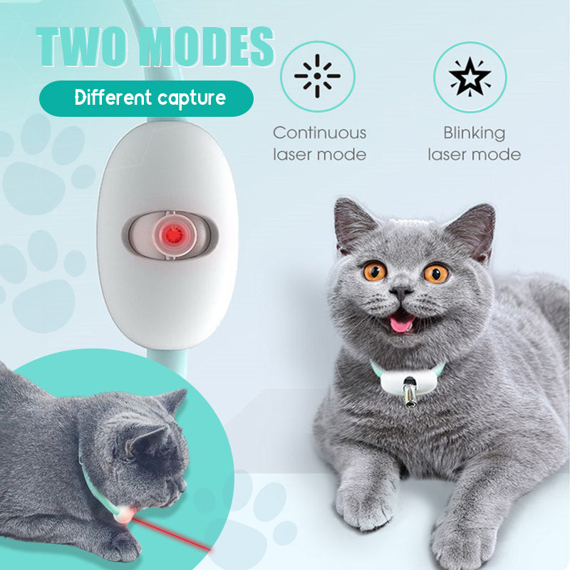Smart Laser Cat Collar Laser Funny Cat Toy