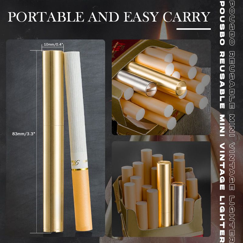 Reusable Mini Vintage Lighter