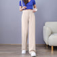 Women's Ice Silk Wide Leg Pants