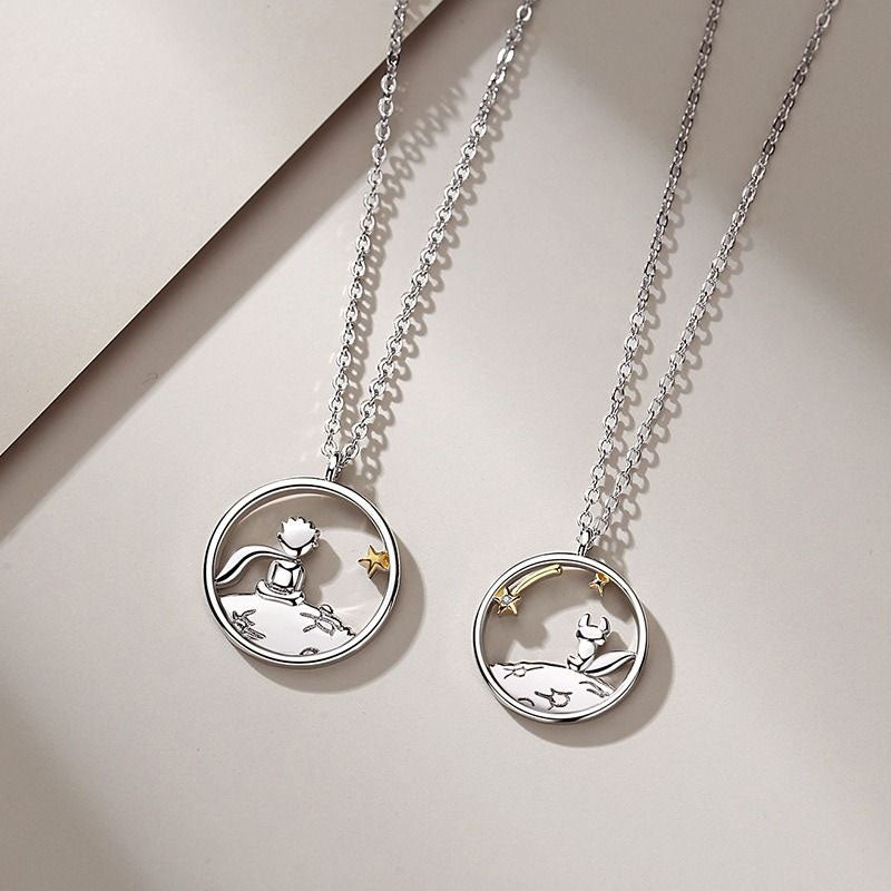 Little Prince And Fox Necklace