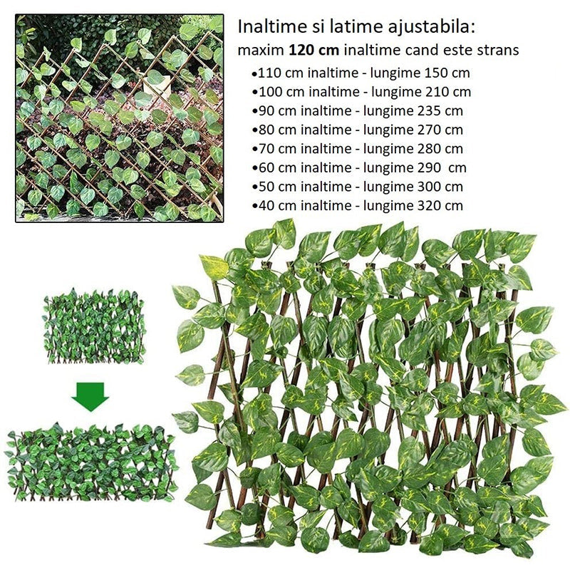 Gard Decorativ Extensibil